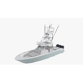 3D model Contender 39 FA Sport Fishing Boat